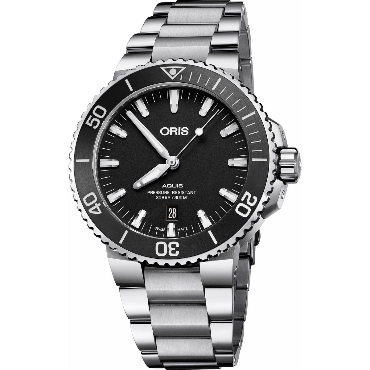 Oris Aquis Date Automatic Watch 43.5mm - 01-733-7730-4154-07-8-24-05PEB