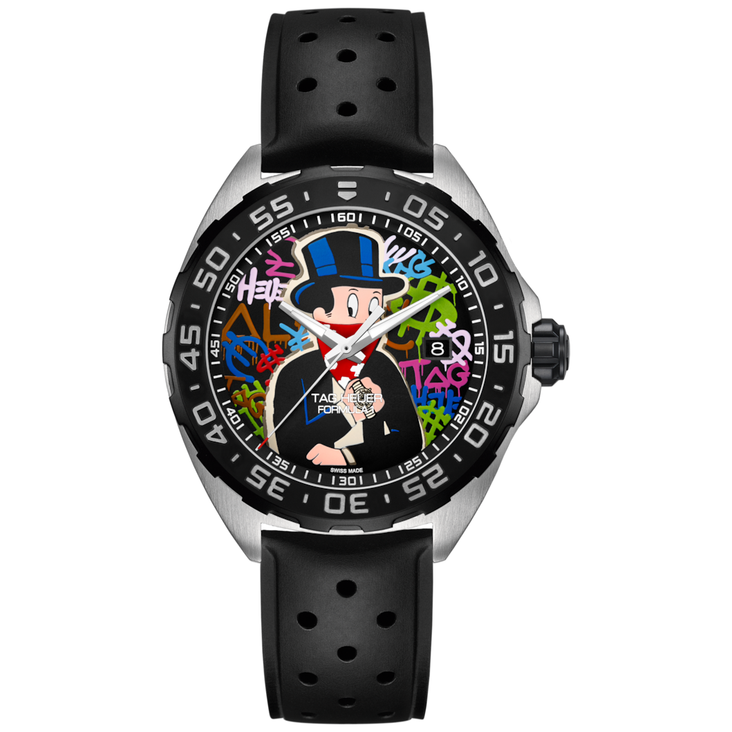 Tag Heuer Formula 1 Alec Monopoly Special Edition Quartz Watch 41mm - WAZ1117.FT8023