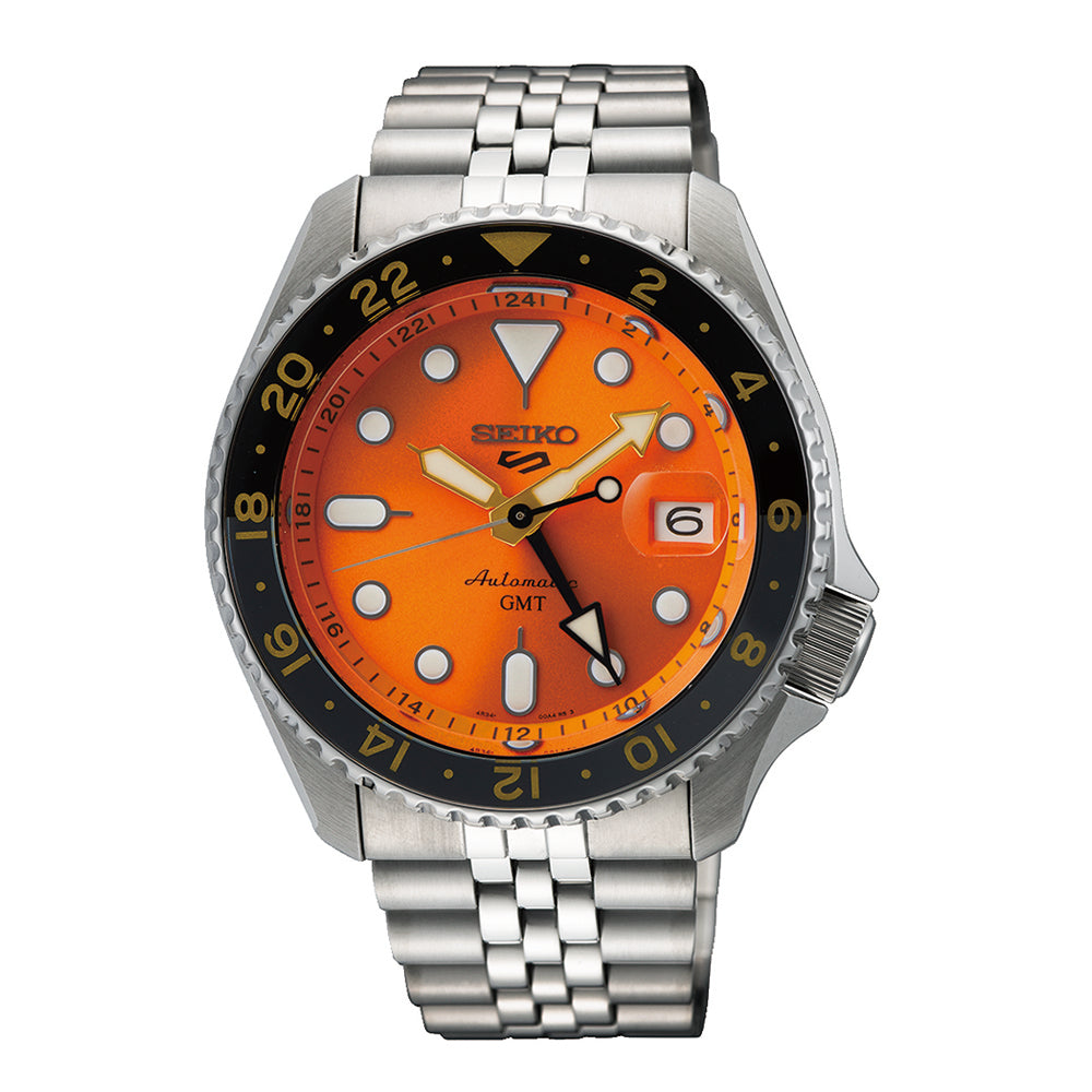 Seiko 5 Sports GMT Automatic Watch 42.5mm - SSK005K1