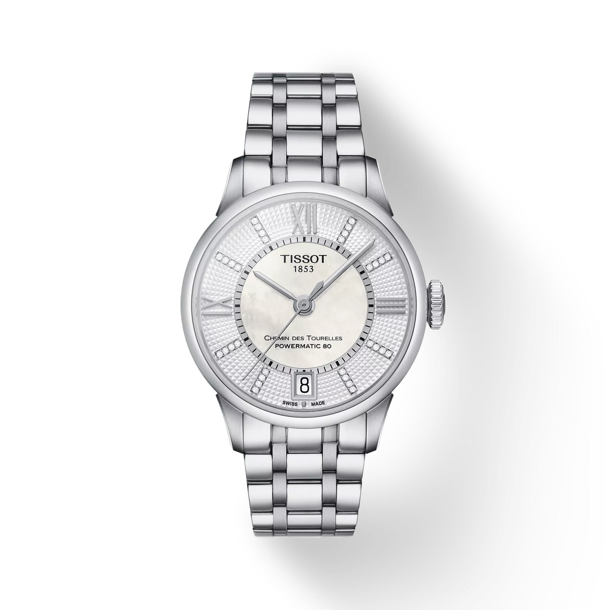 Tissot Chemin Des Tourelles Powermatic 80 Lady Automatic Watch 32mm - T099.207.11.116.00