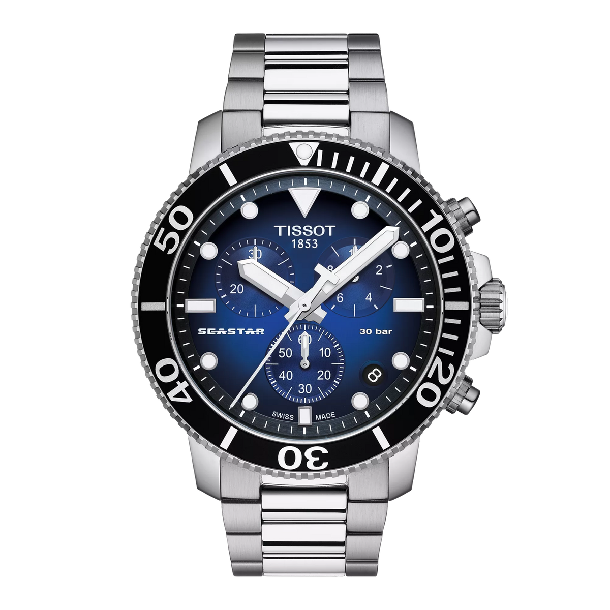 Tissot Seastar 1000 Chronograph Quartz Watch 45.5mm - T120.417.11.041.01