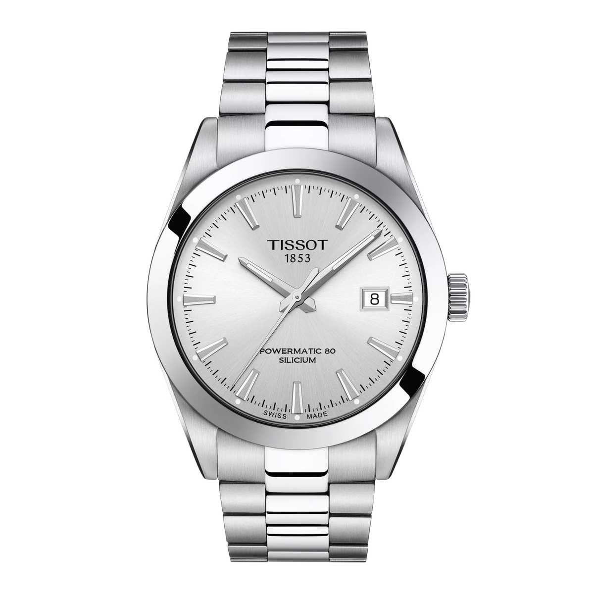 Tissot Gentleman Powermatic 80 Silicium Automatic Watch 40mm - T127.407.11.031.00