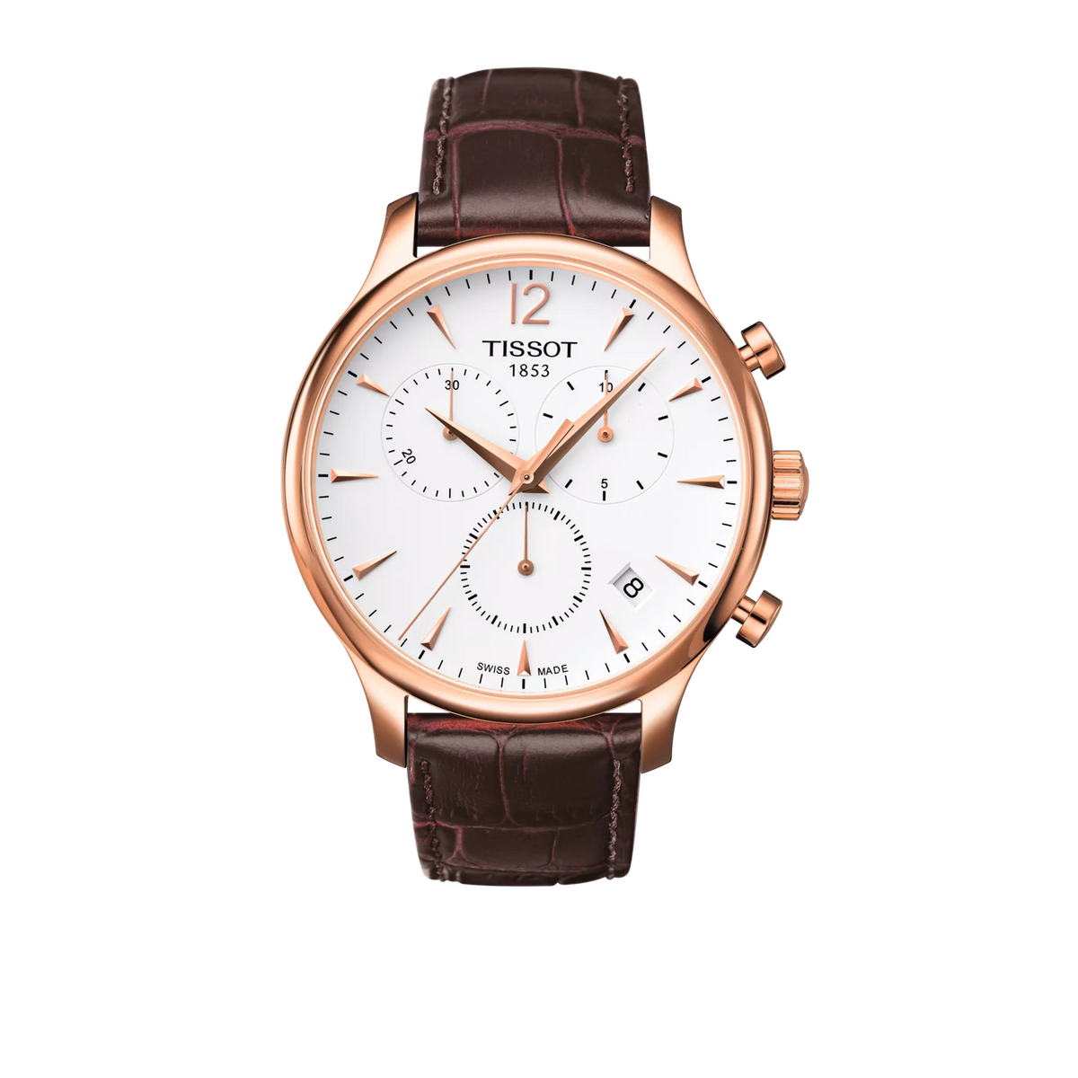 Tissot Tradition Chronograph Quartz Watch 42mm - T063.617.36.037.00