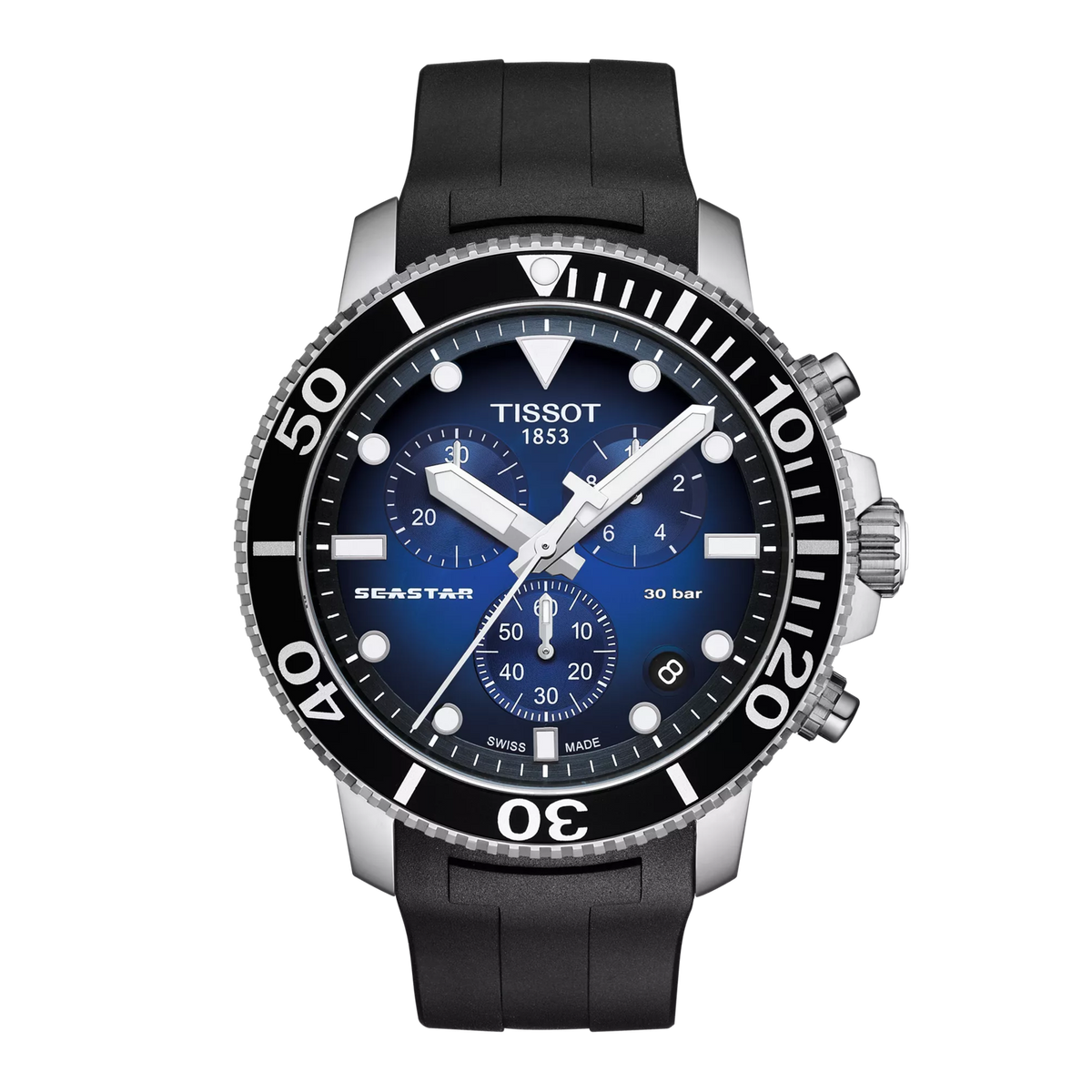 Tissot Seastar 1000 Chronograph Quartz Watch 45.5mm - T120.417.17.041.00