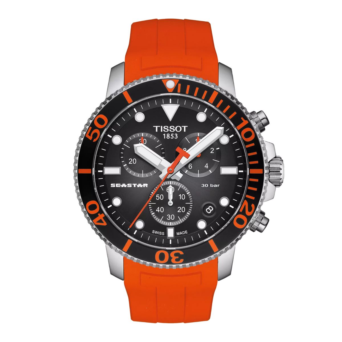 Tissot Seastar 1000 Chronograph Quartz Watch 45.5mm - T120.417.17.051.01