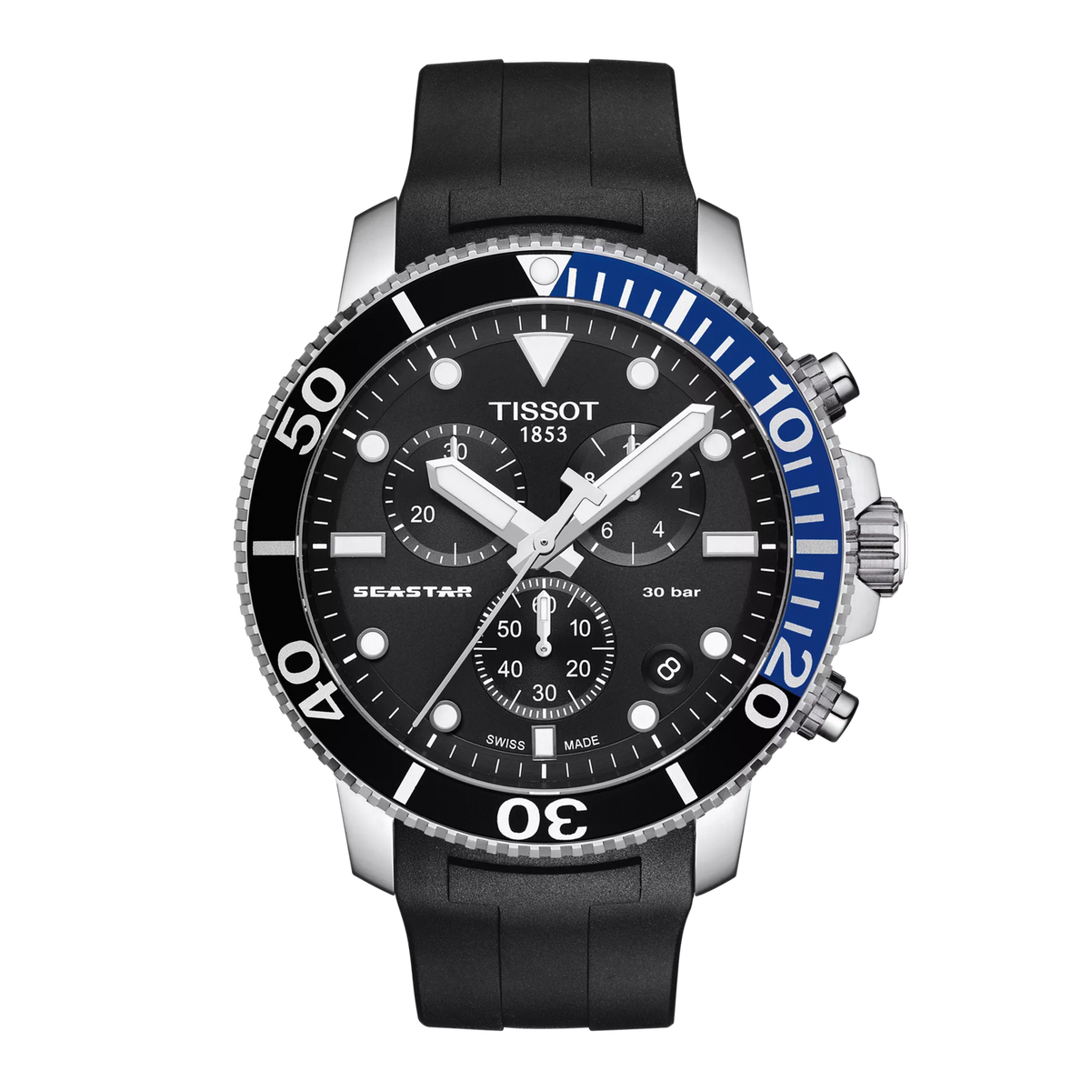 Tissot Seastar 1000 Chronograph Quartz Watch 45.5mm - T120.417.17.051.02
