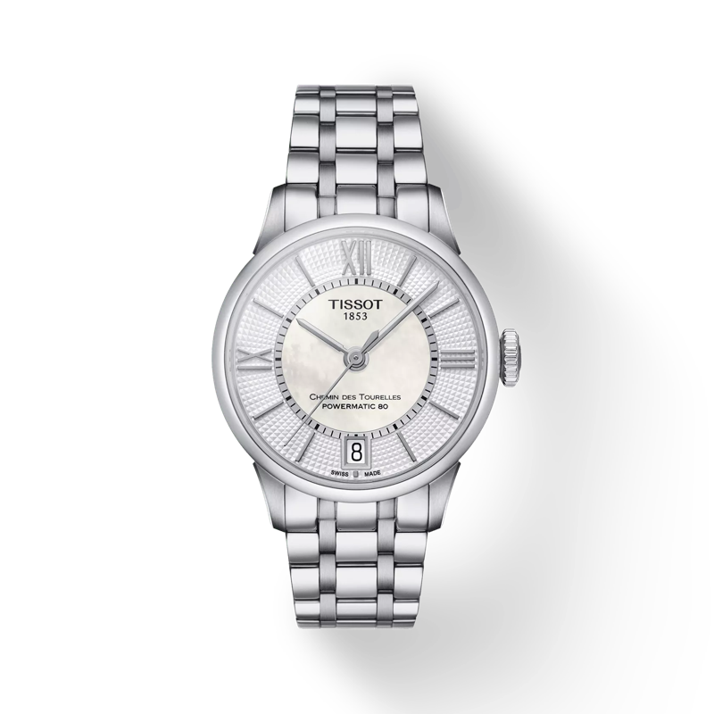 Tissot Chemin Des Tourelles Powermatic 80 Lady Automatic Watch 32mm - T099.207.11.118.00