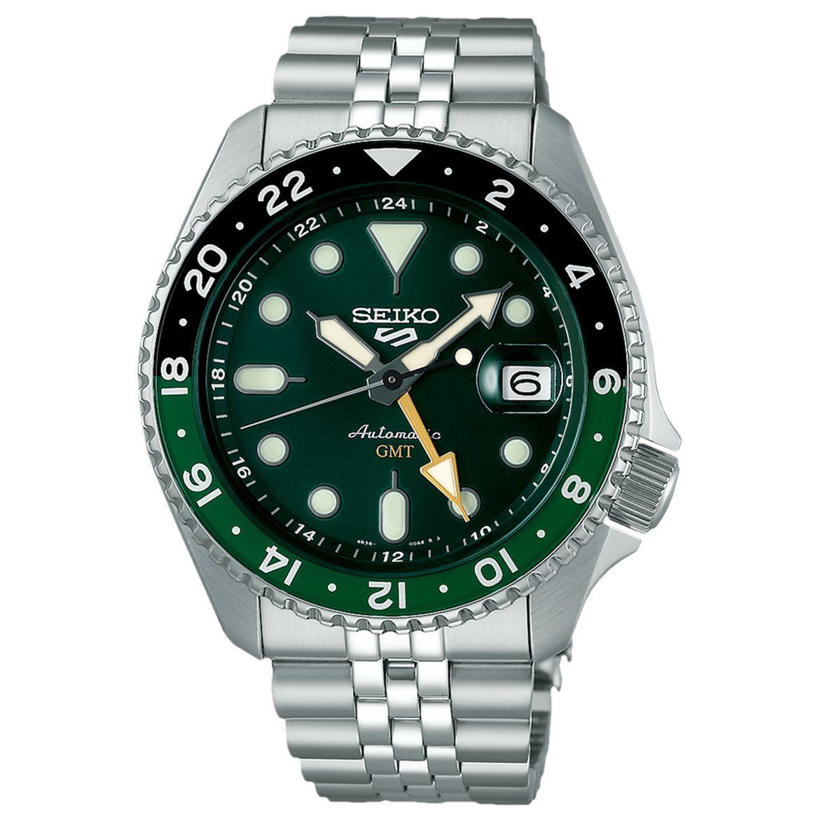 Seiko 5 Sports GMT Automatic Watch 42.5mm - SSK035K1
