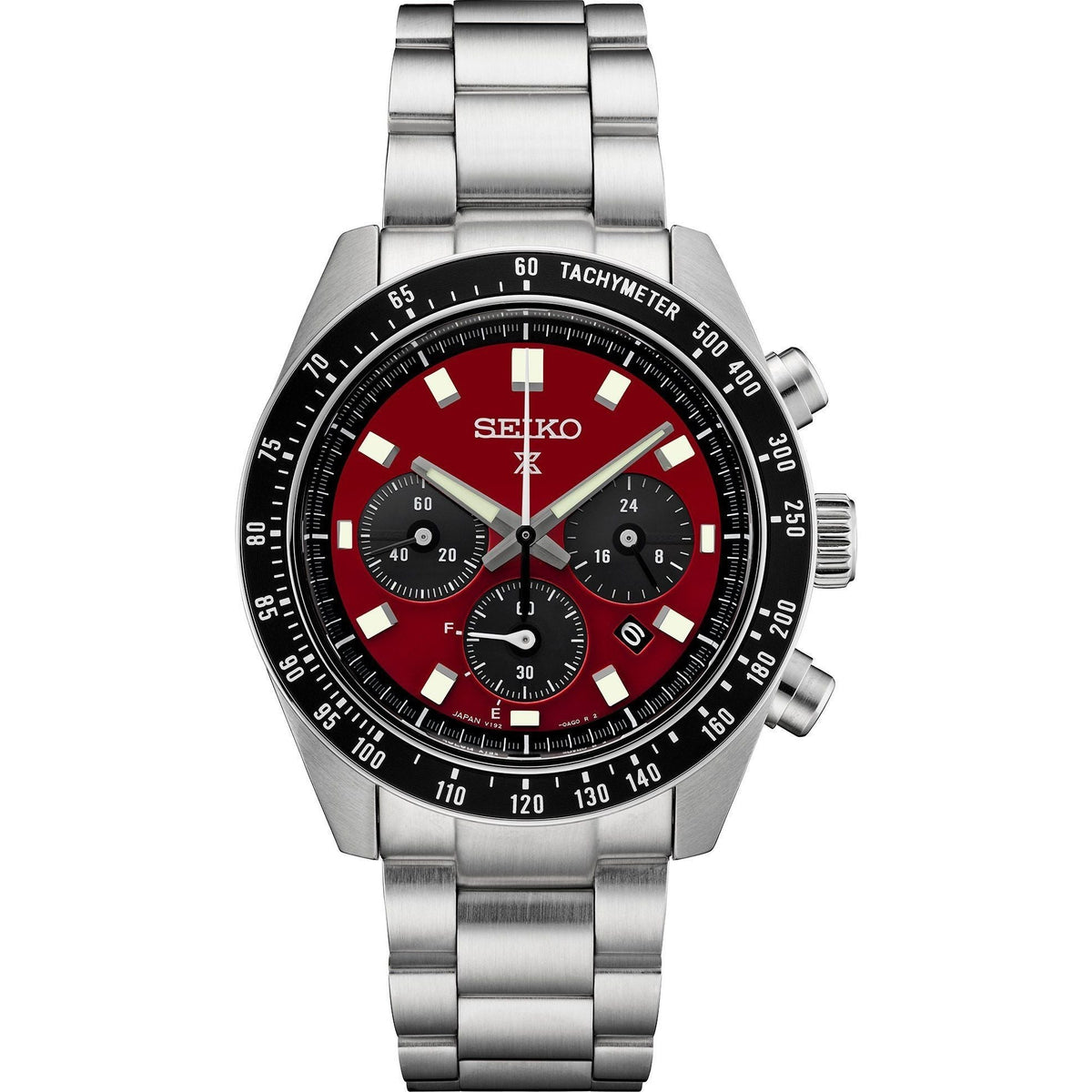 Seiko Prospex Speedtimer Solar Chronograph Watch 41.4mm - SSC927