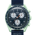 Omega X Swatch Mission To Earth Quartz Watch 42mm - SO33G100