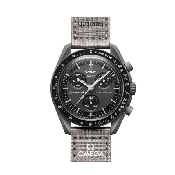 Omega X Swatch Mission To Mercury Quartz Watch 42mm - SO33A100
