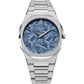 D1 Milano Olympic Blue Ultra Thin Bracelet Watch 40mm - D1-UTBJ35