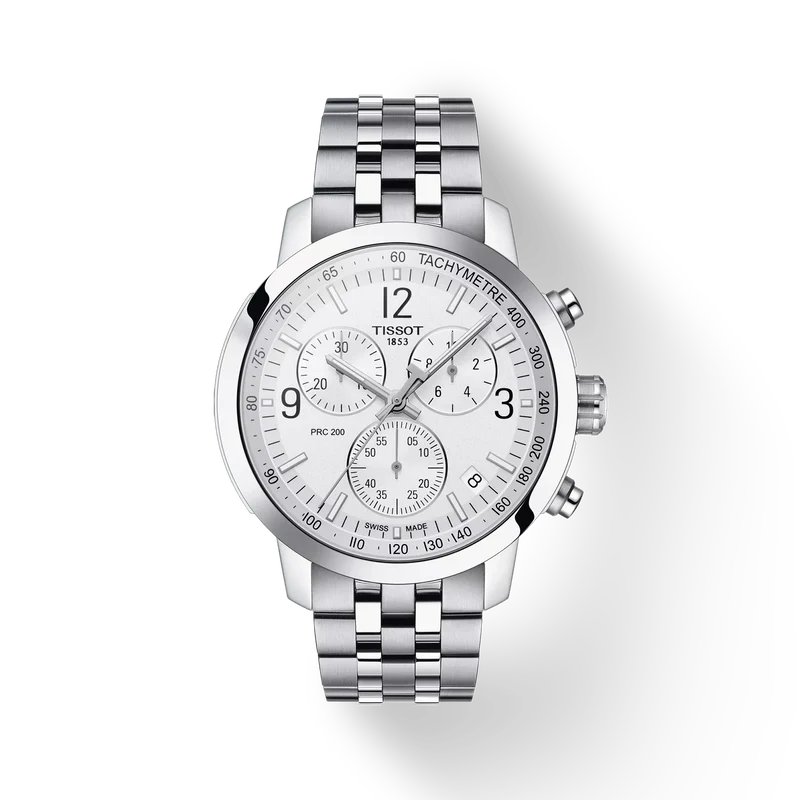 Tissot PRC 200 Chronograph Quartz Watch 43mm - T114.417.11.037.00