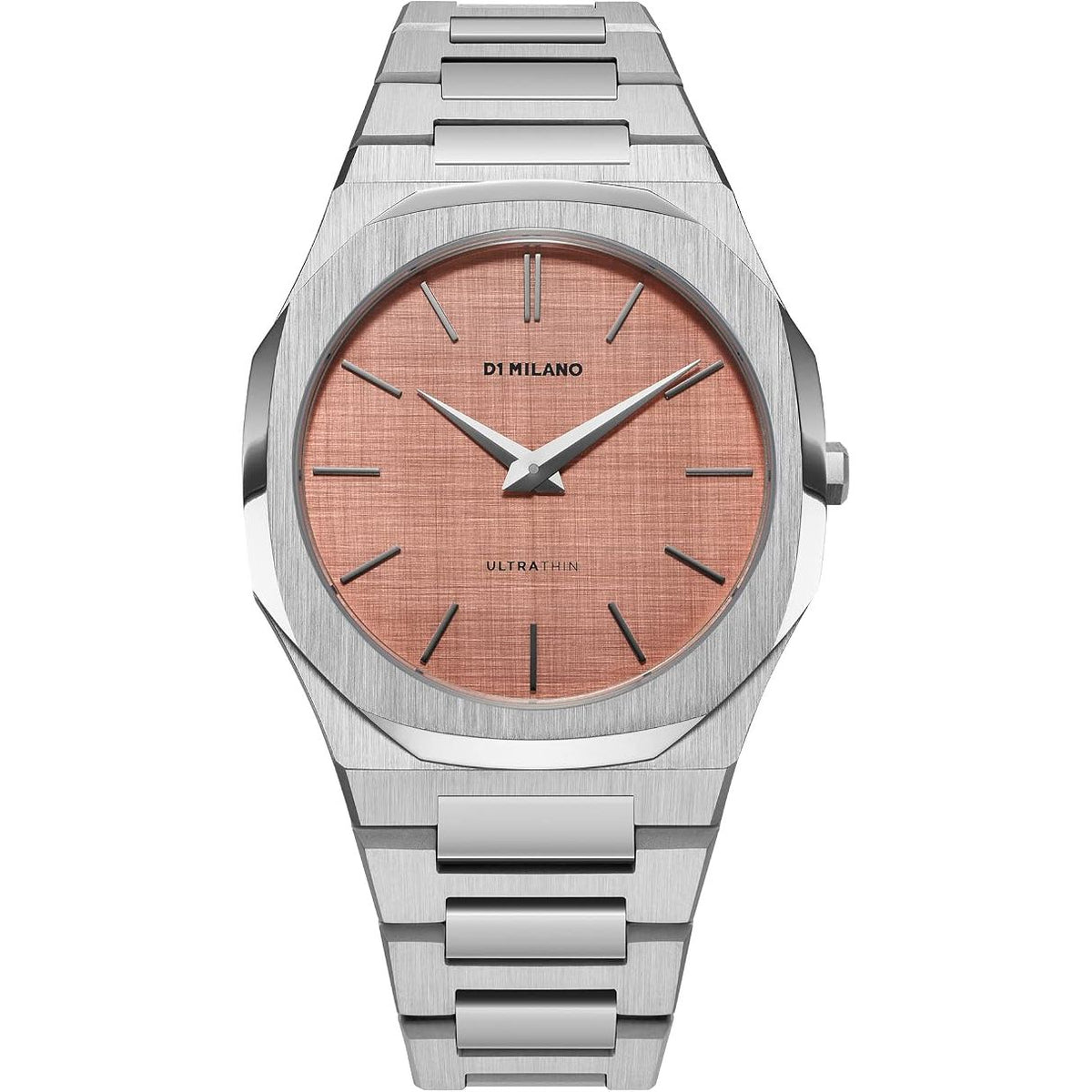 D1 Milano Salmon Ultra Thin Bracelet Watch 40mm - D1-UTBJ26