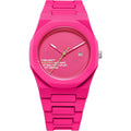 D1 Milano Hot Pink Polycarbon Watch 40mm - D1-PCBJ32