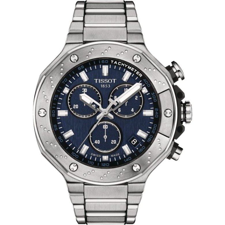 Tissot T-Race Chronograph Quartz Watch 45mm - T141.417.11.041.00