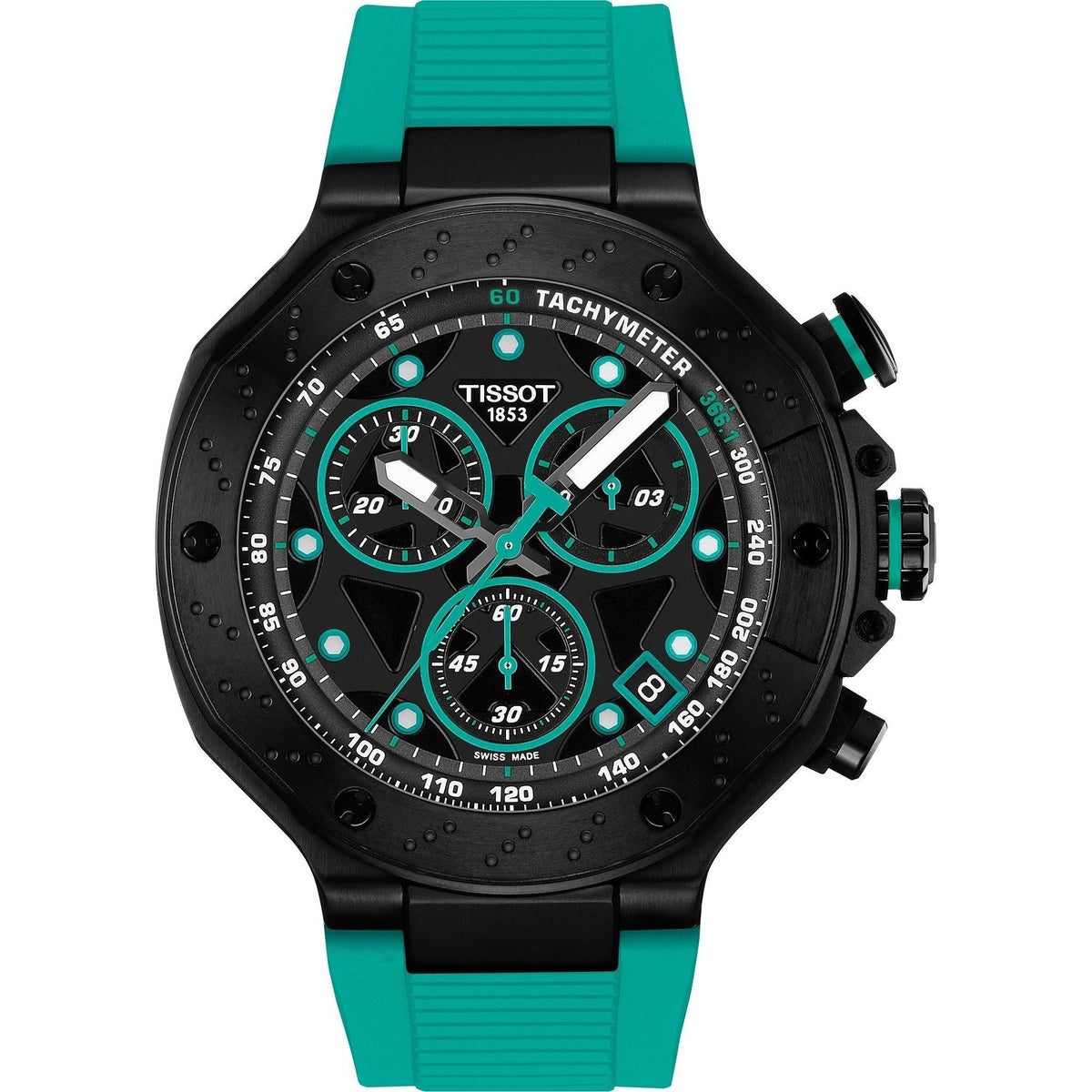 Tissot T-Race Chronograph Quartz Watch 45mm - T141.417.37.051.01