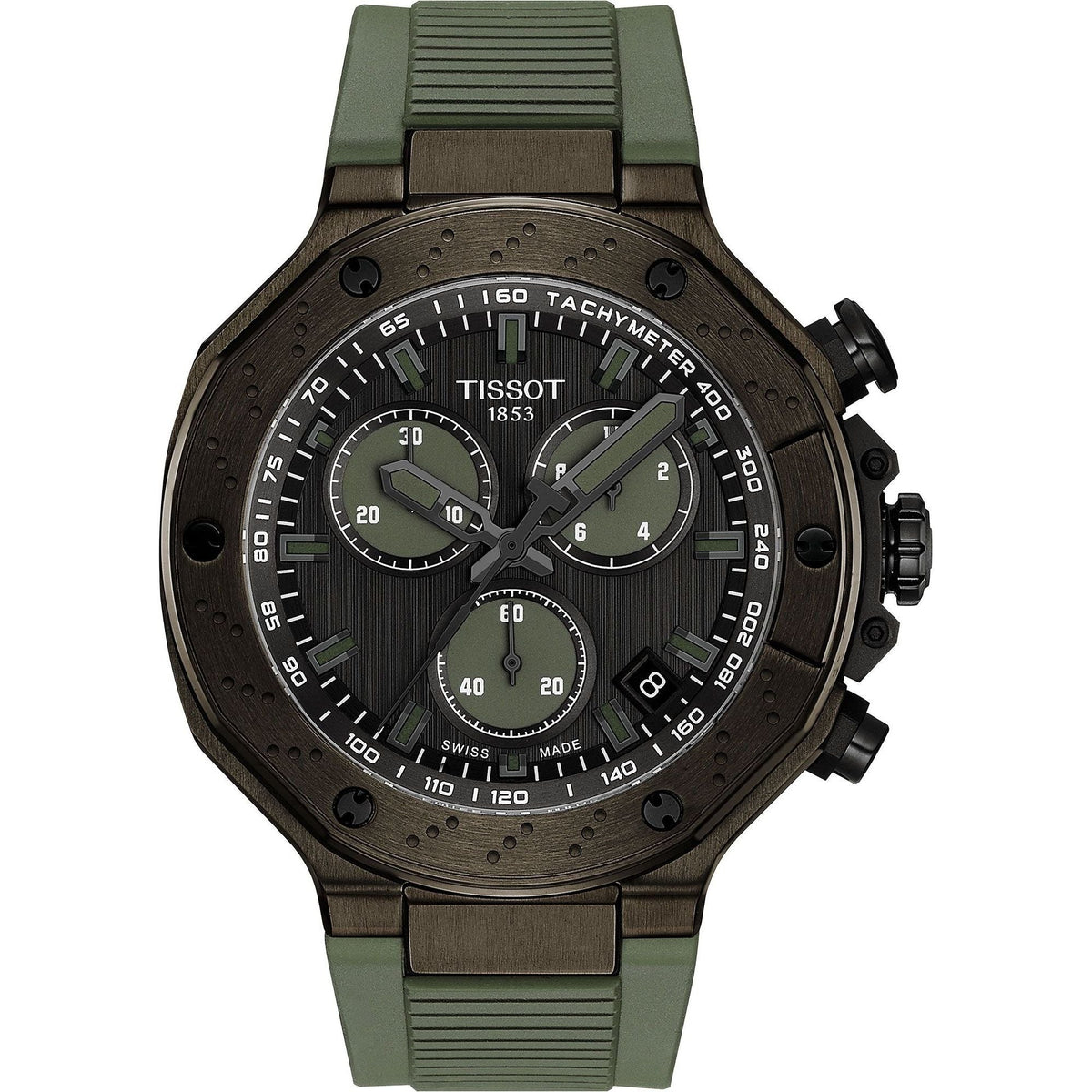 Tissot T-Race Chronograph Quartz Watch 45mm - T141.417.37.061.02